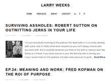 Tablet Screenshot of larryweeks.com